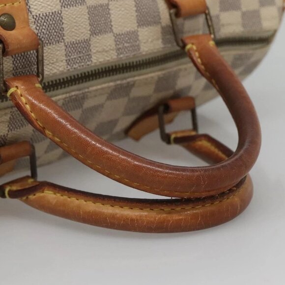 LOUIS VUITTON Damier Azur Speedy 30 Hand Bag - Picture 4 of 15